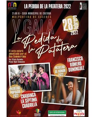 La V Gala de La Pedida de la Patatera, antesala de la fiesta grande local
