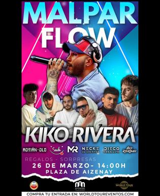 Kiko Rivera encabeza el cartel del Malpar Flow