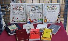 La Biblioteca Municipal visibiliza la poesía a través de obras de grandes autores españoles