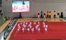 Las escuelas municipales de Bailes Actuales y Gimnasia Rítmica de Malpartida de Cáceres participaron en la Gimnastrada 2022