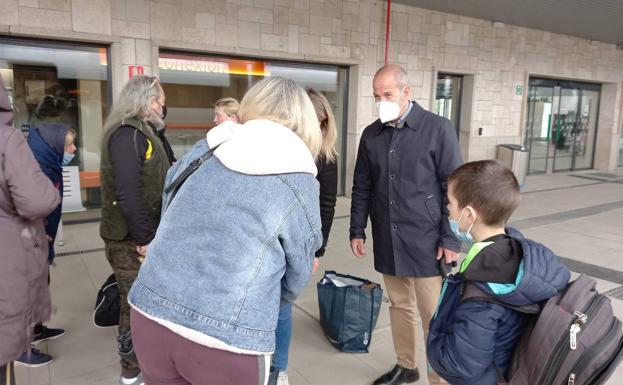 Malpartida de Cáceres recibe a un nuevo grupo de refugiados ucranianos