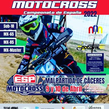 El Circuito Las Arenas acoge una nueva cita del Campeonato de España de Motocross