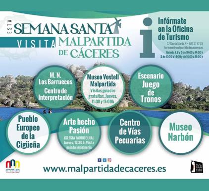 Malpartida de Cáceres en Semana Santa