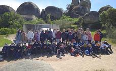 Los alumnos del CEIP Inmaculada Concepción visitan el Monumento Natural Los Barruecos