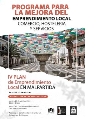 Segunda sesión del Programa Para la Mejora del Emprendimiento Local