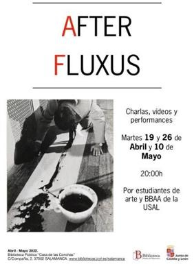 Alberto Flores imparte la conferencia 'Declarar el sonido de la paz como una fuente de obra de arte. FLUXUS y la música de la vida' en Salamanca