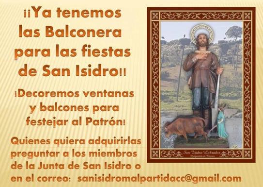 La Junta Parroquial de San Isidro elabora balconeras para decorar las fachadas durante las fiestas patronales