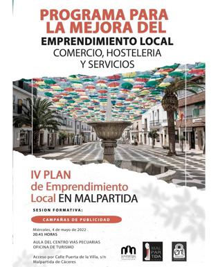Tercera sesión formativa del Programa para la Mejora del Emprendimiento Local