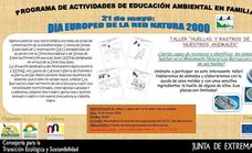El Centro de Interpretación celebrará el Día Europeo de la Red Natura 2000 con un Taller en Familia