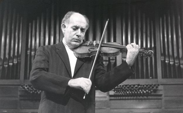 Lluís Brugués y Gonçal Comellas presentan 'La integridad musical de un violinista de referencia'