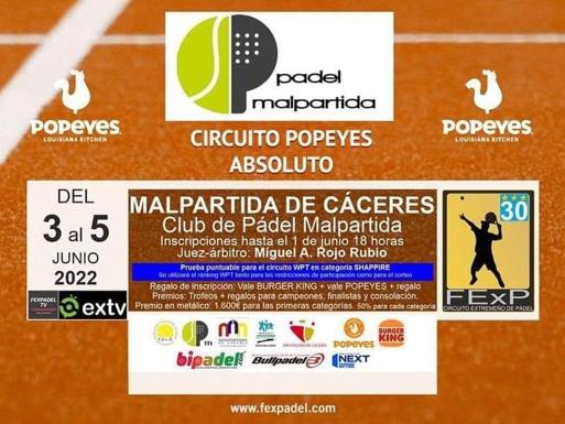 Fin de semana de pádel en Malpartida de Cáceres