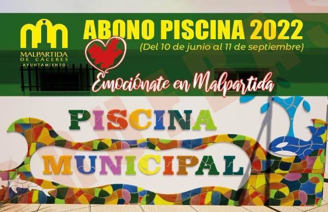 Expedición de abonos de la piscina