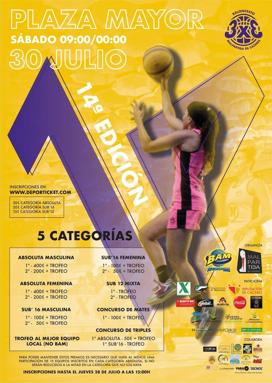 Vuelve el 3x3 de Baloncesto de Malpartida de Cáceres