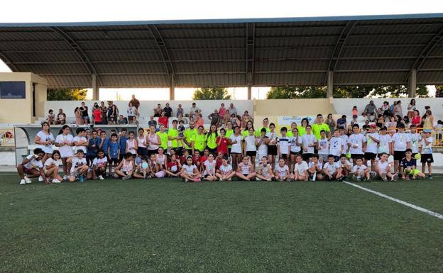 Los pequeños disfrutaron de una divertida tarde durante las Olimpiadas Infantiles