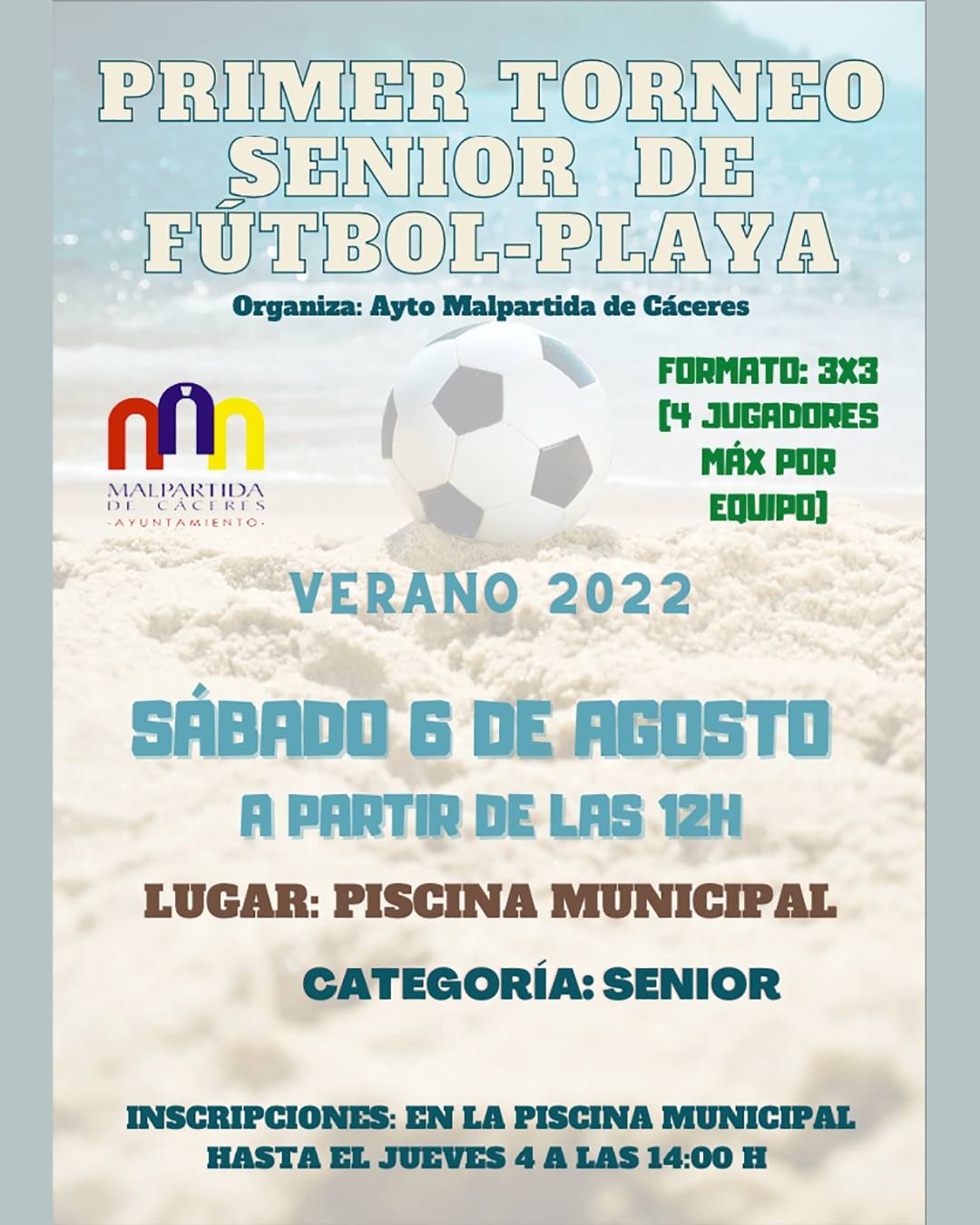 Primer Torneo Senior de Fútbol-Playa