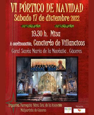 VI Pórtico de Navidad en la Iglesia Parroquial Ntra. Sra. de la Asunción de Malpartida de Cáceres
