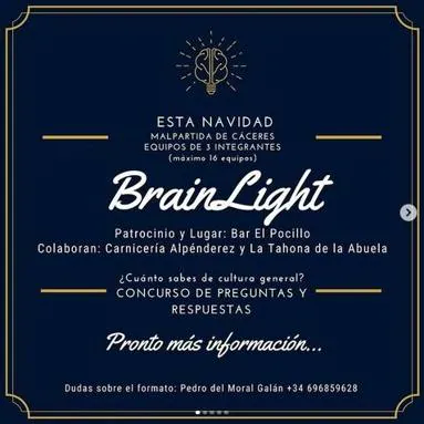 Llega a Malpartida de Cáceres BrainKight, un divertido concurso de preguntas y respuestas
