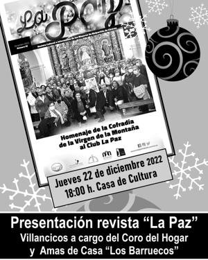 Presentación del nuevo número de la revista La Paz