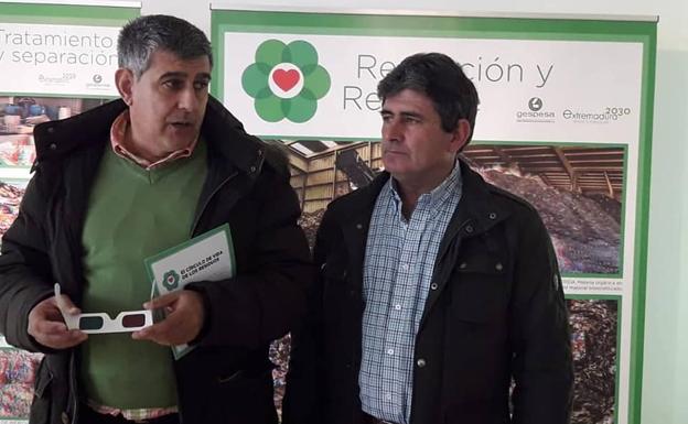 Una exposición 3D muestra el tratamiento y la gestión de residuos de la región
