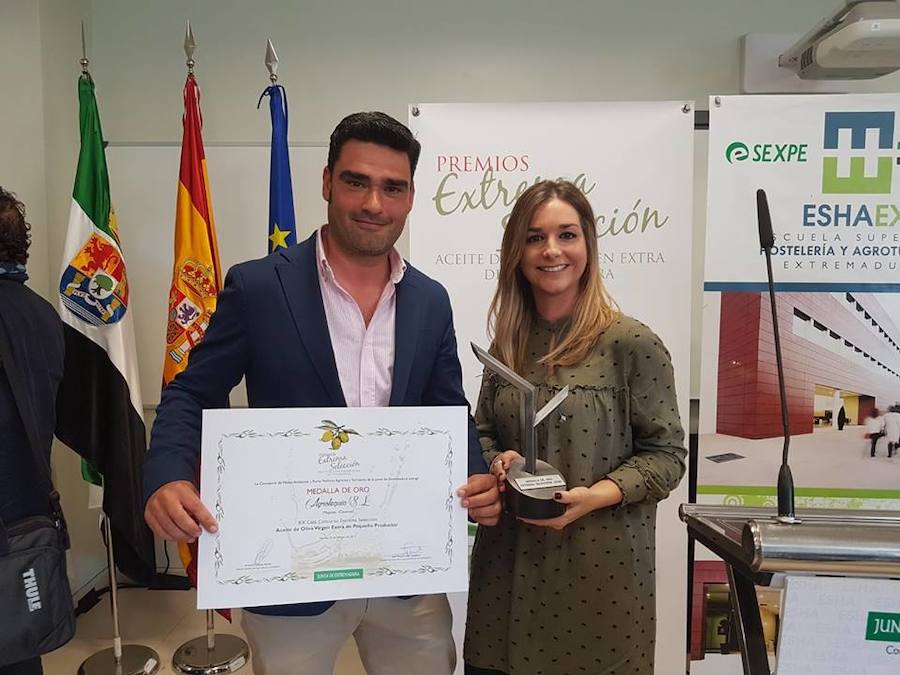 El aceite miajadeño 'Olequia' recibe el premio 'Extrema Selección 2019'