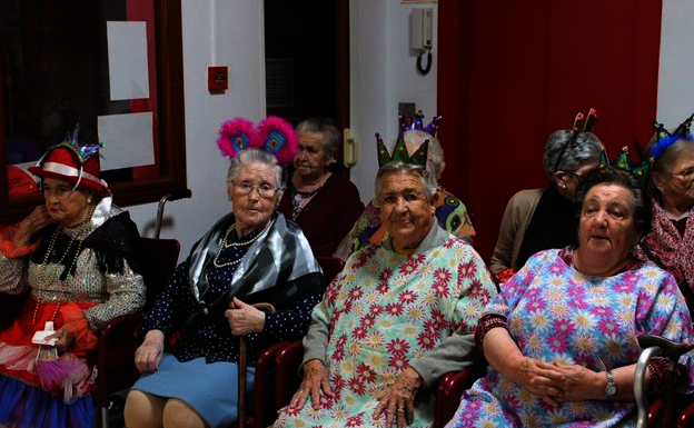 El Carnaval como terapia para los más mayores