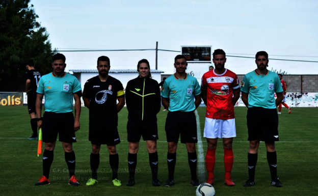 El Miajadas encarrila la primera eliminatoria de ascenso a Tercera tras vencer al Campanario
