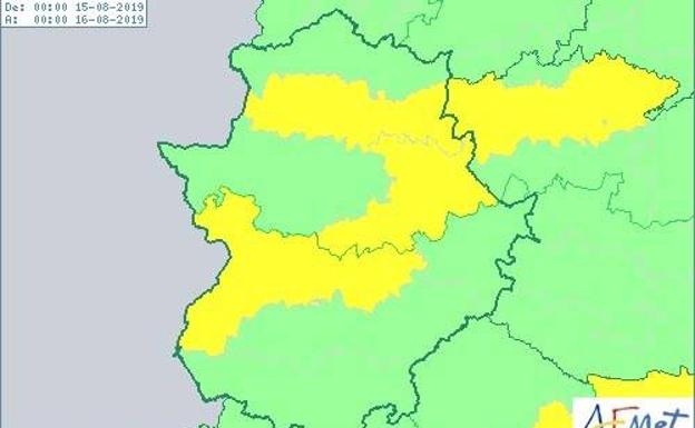 La zona de Miajadas, en alerta amarilla por altas temperaturas para este jueves
