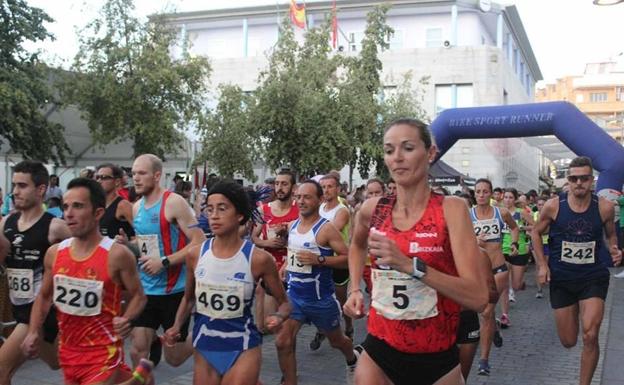 Teresa Urbina se corona con el primer puesto en la mini maratón de Miajadas