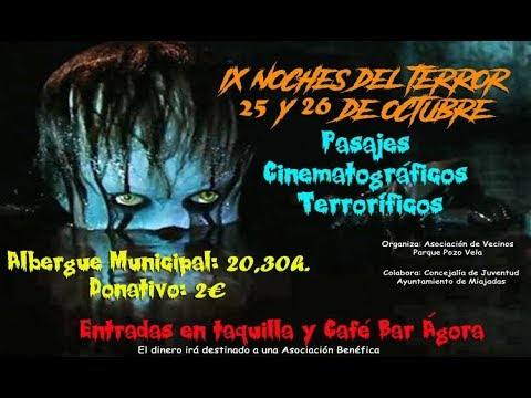 La IX Edición de 'Noches del Terror' hace estremecerse a los miajadeños con las mejores escenas de las películas de terror