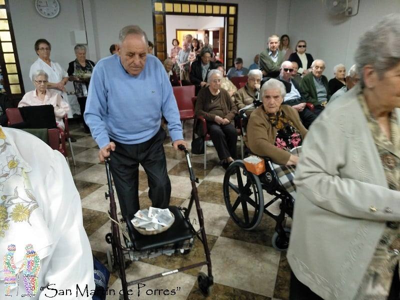 La Residencia de mayores San Martín de Porres en Miajadas celebra el día de su patrón