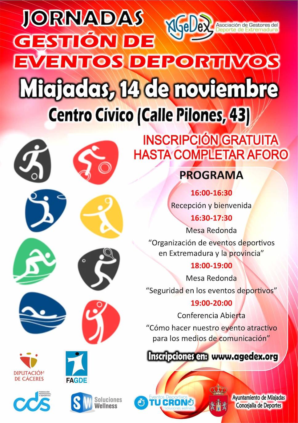 Miajadas acoge las Jornadas de Gestión de Eventos Deportivos