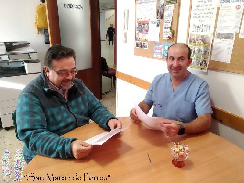 La Asociación Amat de Miajadas y la Residencia San Martín de Porres firman un convenio de colaboración