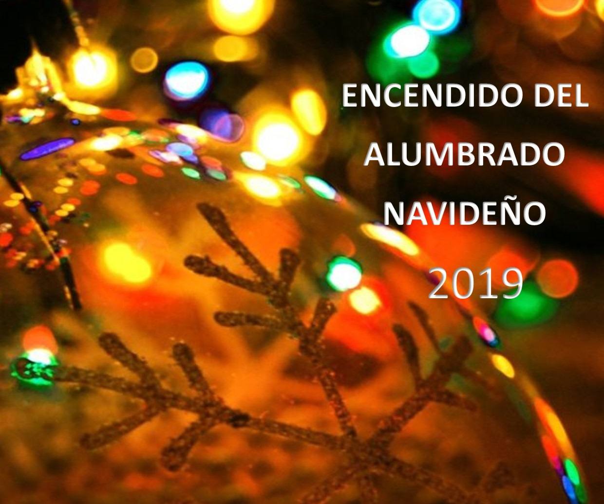 Inauguración alumbrado navideño 2019