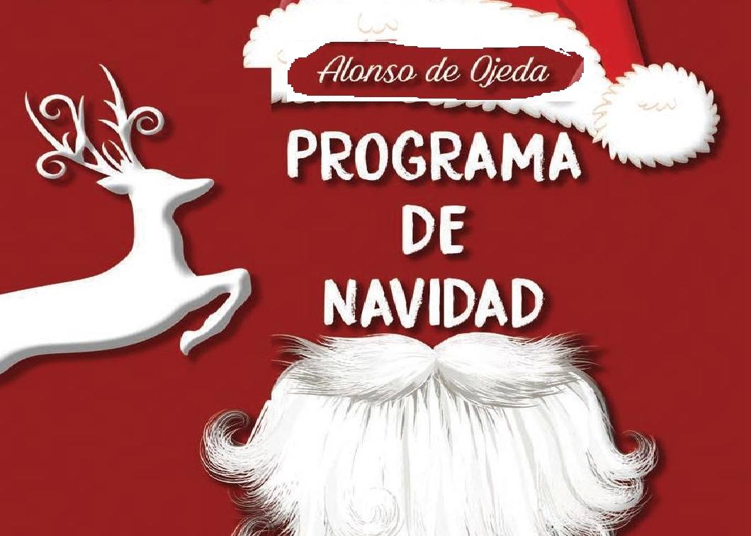 Agenda navideña de Alonso de Ojeda