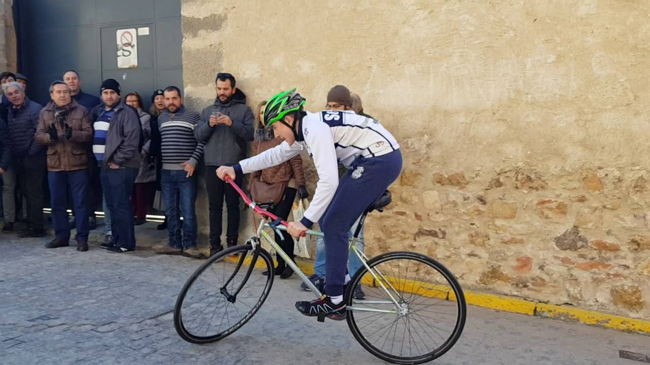 Miajadas celebra su 'I Carrera de bicicletas sin cadena'