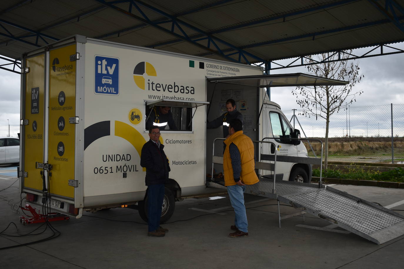 La ITV móvil agrícola vuelve a Miajadas