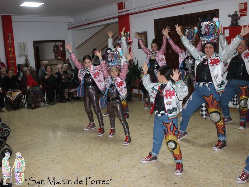 'Los Colegas' visitaron la residencia San Martín de Porres