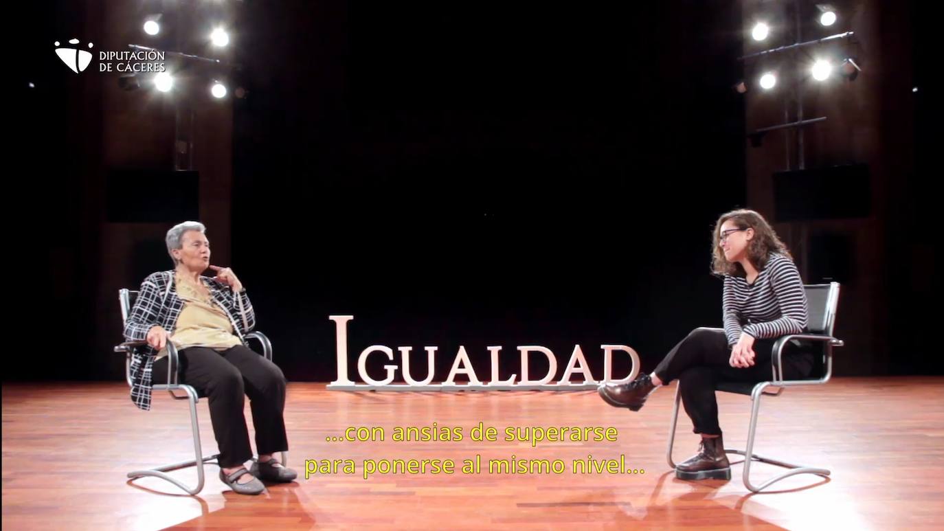 Dos miajadeñas protagonizan la campaña del 8M de la Diputación de Cáceres