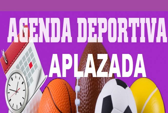 Se suspenden todas las actividades deportivas