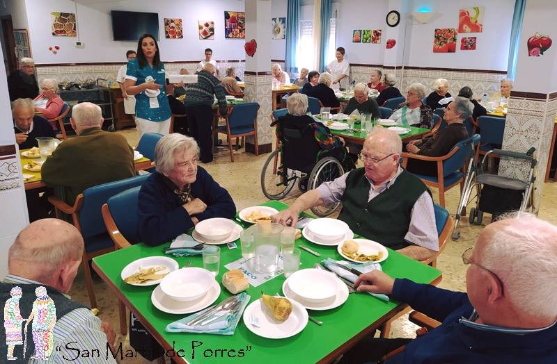 Los mayores de San Martín de Porres continúan con sus actividades durante la cuarentena
