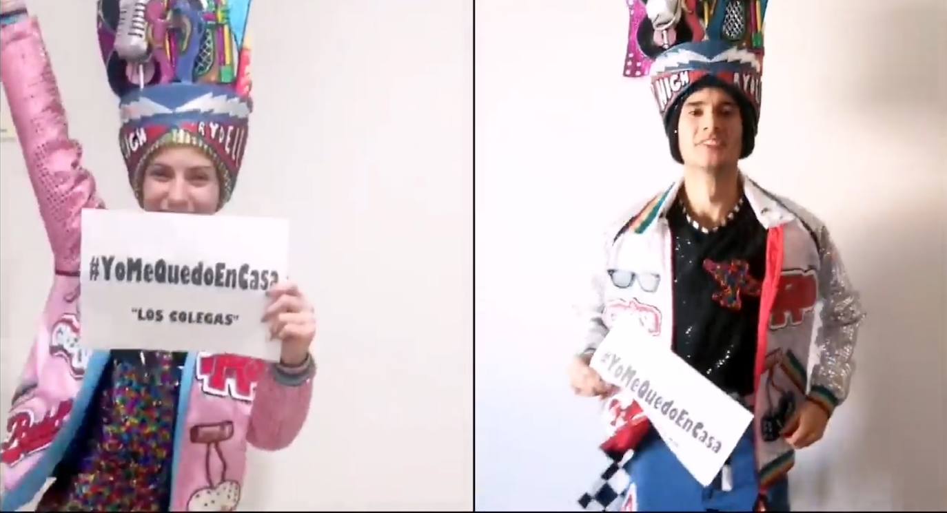 La comparsa 'Los Colegas' ha elaborado un video para compartir ilusión y esperanza con los miajadeños