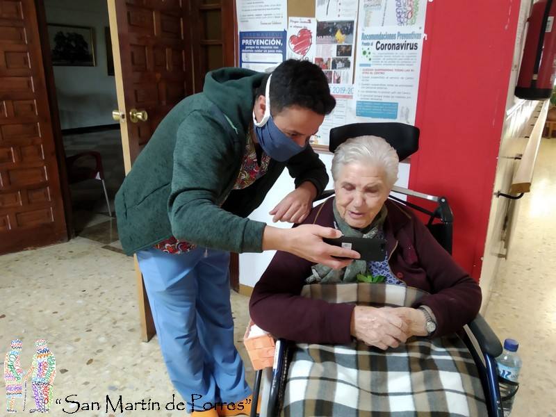 La residencia San Martín de Porres lucha contra el virus tras conocer un positivo entre sus mayores