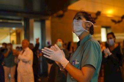 Primer alta hospitalaria para uno de los miajadeños infectados