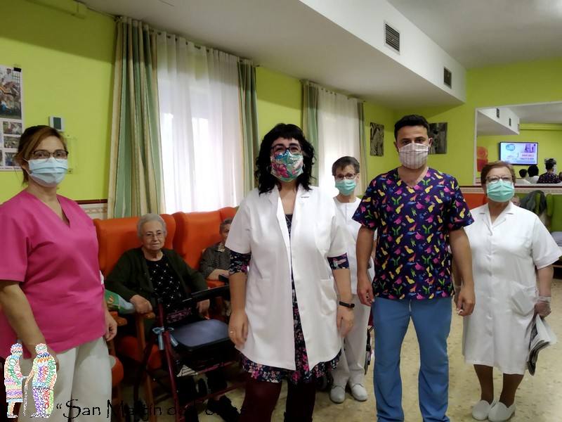 La residencia de mayores San Martín de Porres agradece la solidaridad y apoyo recibido