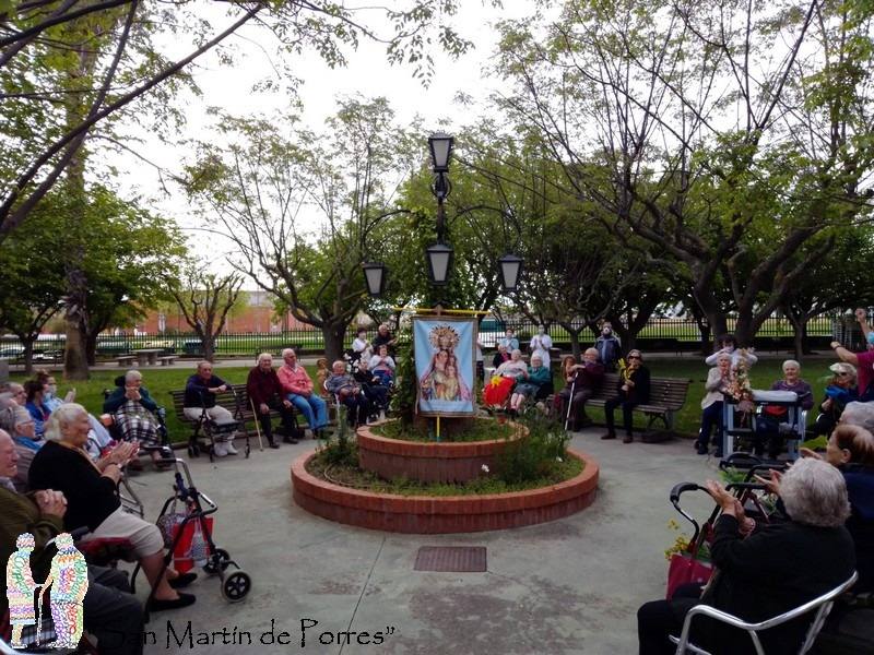 Los mayores de San Martín de Porres celebraron la Romería al aire libre