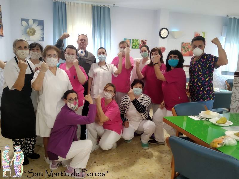 Compañerismo entre las dos residencias de mayores de Miajadas