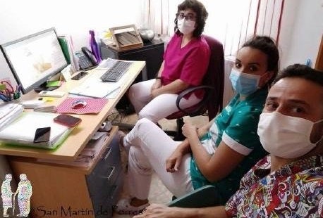 Los trabajadores de San Martín de Porres realizan un curso para saber afrontar la desescalada