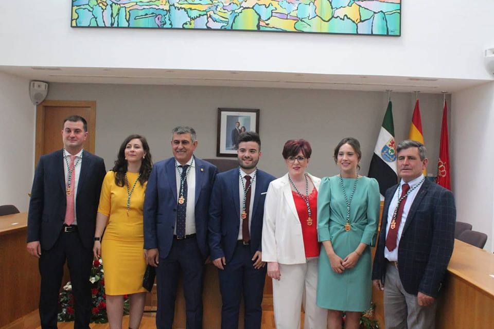 Se cumple un año de la última toma de posesión de Antonio Díaz en la alcaldía de Miajadas
