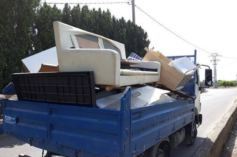 El próximo miércoles se realizará la recogida mensual de residuos voluminosos