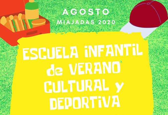 Se abre el sondeo para la edición de agosto de la Escuela de Verano Cultural y Deportiva
